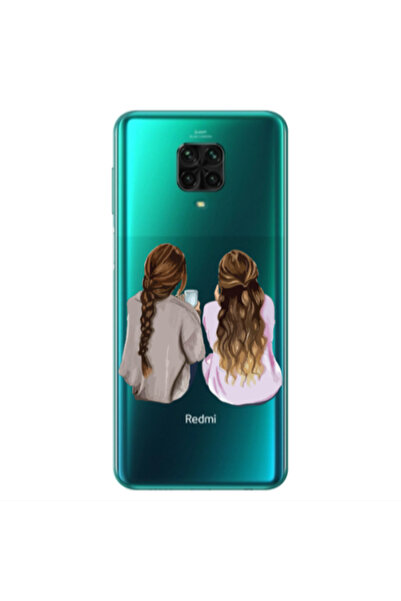 Other Xiaomi Redmi Note 9S Friends Transparent Silicone TPU Θήκη