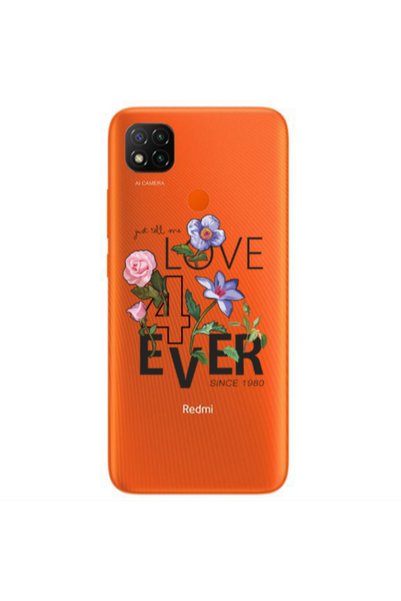 Other Xiaomi Redmi 9c Love for ever Transparent Silicone TPU Θήκη