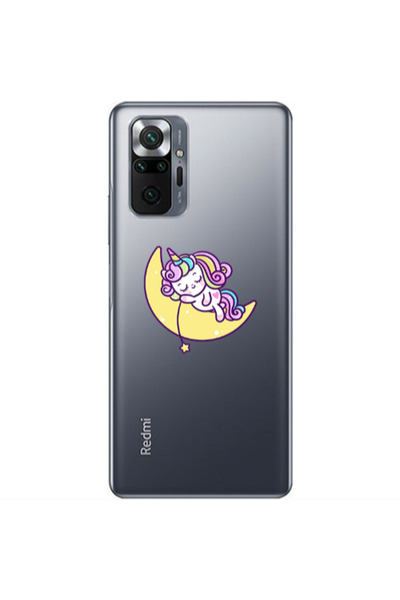 Other Xiaomi Redmi Note 10 Pro Max Sleeping horse Transparent Silicone TPU Θήκη