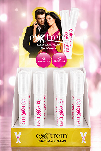 Exterme Kalem Parfüm 8 ml - K5 Kadın- 12'li Kutu