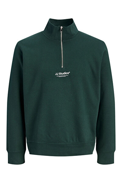 Jack & Jones JJESOHO SWEAT QUARTER ZIP HN