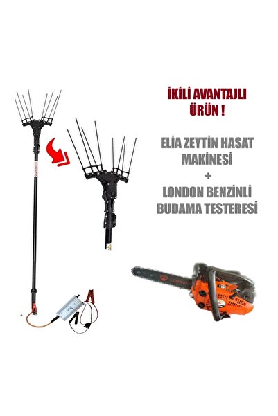 Backer Prolive Devir Ayarlı Zeytin Hasat Makinası 750 Watt ve Benzinli Budama...