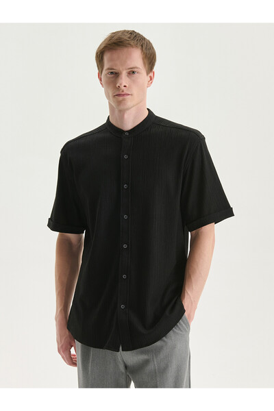 LC Waikiki Nevavm with a Difference Regular Fit Short Sleeve Men's Shirt