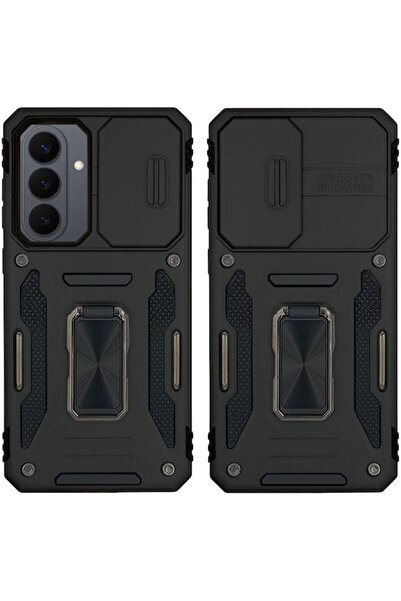 Other Θήκη Ring Armor Camshield Sonique Samsung Galaxy S26 Plus Μαύρο