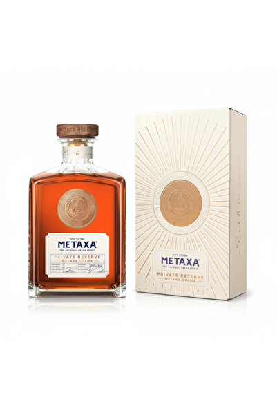 Metaxa Brandy Private Reserve Orama cu cutie 40% 0.7L