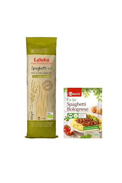 Cenovis Pachet Bio Spaghete Bolognese: Spaghete din grâu dur nr. 5 LaSelva & ...