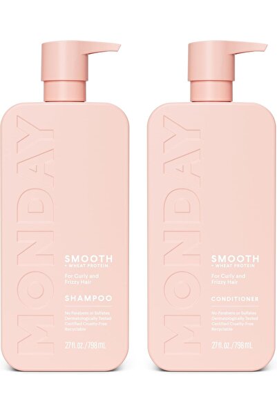 MONDAY HAIRCARE Smooth Shampoo and Conditioner Set (2-piece pack) 27 oz for F...