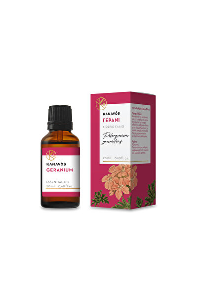 Kanavos | Geranium Essential Oil Αιθέριο Έλαιο Γεράνι | 20ml