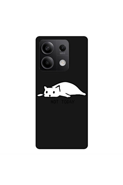 Other Xiaomi Redmi Note 13Pro 5G Not Today Black Colored Silicone TPU Θήκη