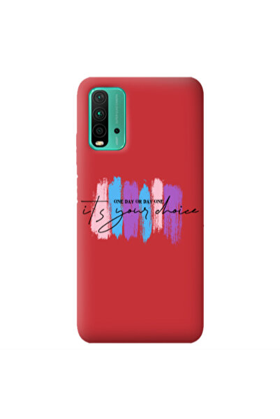 Other Xiaomi Poco M3 One Day Or Day One Red Colored Silicone TPU Θήκη