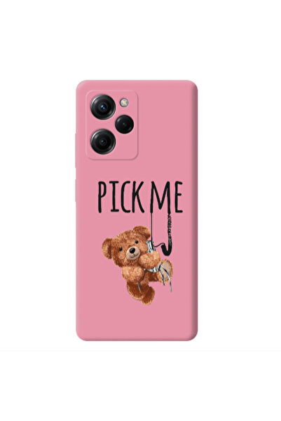 Other Xiaomi Poco X5 Pro Pick me Pink Colored Silicone TPU Θήκη
