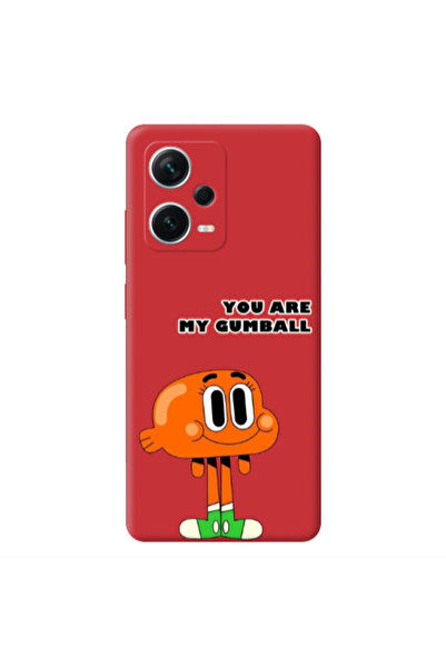 Other Xiaomi Poco X5 You are my gumball Red Colored Silicone TPU Θήκη