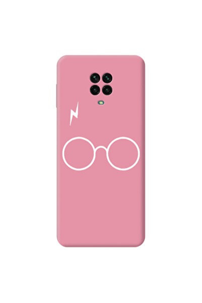 Other Xiaomi Redmi Note 9 Pro glasses Pink Colored Silicone TPU Θήκη