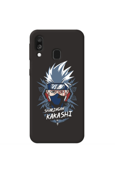 Other Samsung A40 Anime Mangoo Black Colored Silicone TPU Θήκη