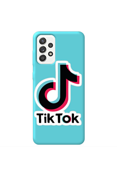 Other Samsung A52 Tik Tok Turquoise Colored Silicone TPU Θήκη