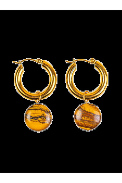 Empé Jewelry Cercei Tiger’s Eye