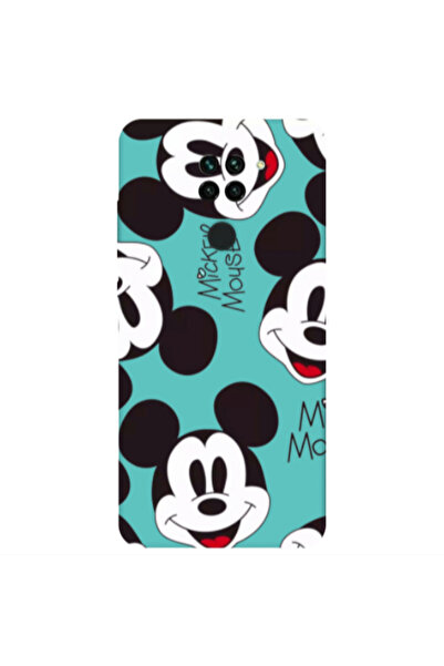 Other Xiaomi Redmi Note 9 Mickey Mouse Turquoise Colored Silicone TPU Θήκη
