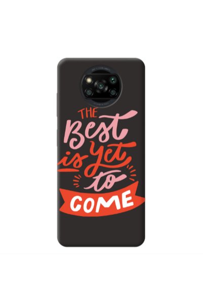 Other Xiaomi Poco X3 /X3 Pro The Best Black Colored Silicone TPU Θήκη