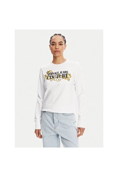 VERSACE JEANS COUTURE Bluză de damă 78HAIC06 CF00C Albă