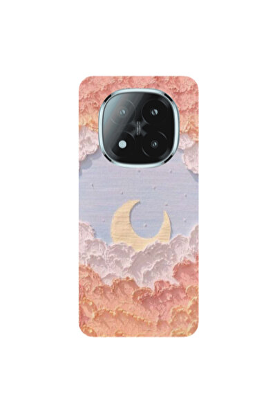 Other Xiaomi Redmi Note 14 Pro + 5g Moon Clouds Transparent Silicone TPU Θήκη