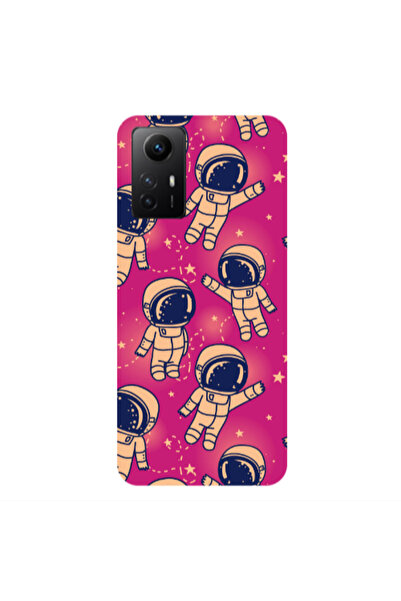 Other Xiaomi Redmi Note 12s Smoll astronauts Transparent Silicone TPU Θήκη