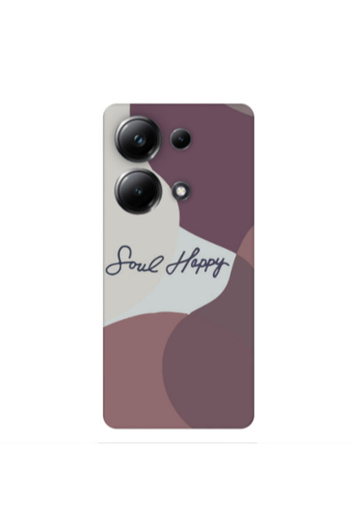 Other Xiaomi Poco M6 Pro 4G Soul Happy Transparent Silicone TPU Θήκη