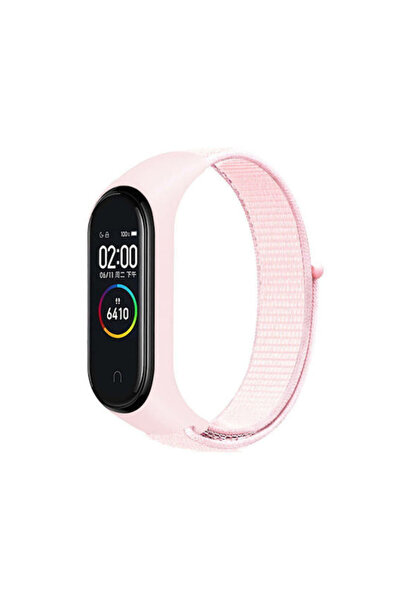OEM Λουράκι Υφασμάτινο Ροζ (Mi Band 3, 4, 5, 6, 7 - OEM)