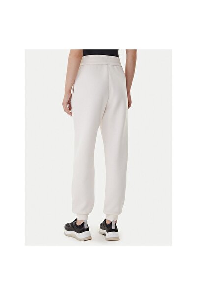 Armani Exchange Pantaloni de trening pentru femei XW001287 AF16134 Crem