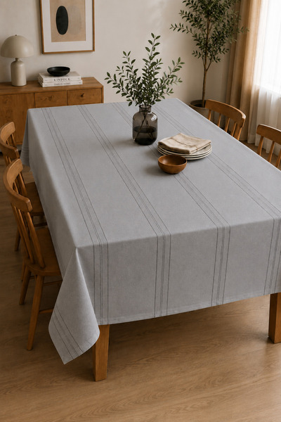 Ozsport Washable-Jacquard Patterned-Colber-Tablecloth-Without Pattern-Modern ...