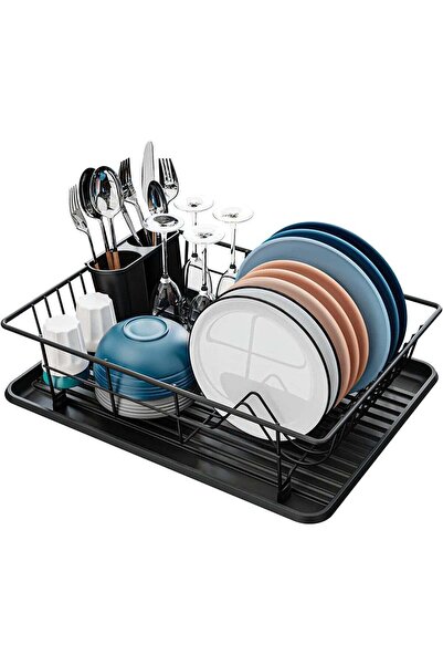 Generic FALAHOM Dish Drying Rack with Drainboard, Stainless Steel Multifuncti...