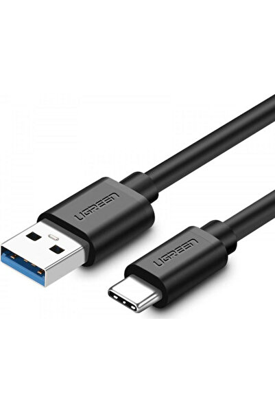 Ugreen US184 Καλώδιο USB 3.0 USB-C Αρσενικό USB-A PD Μαύρο 1μ 20882