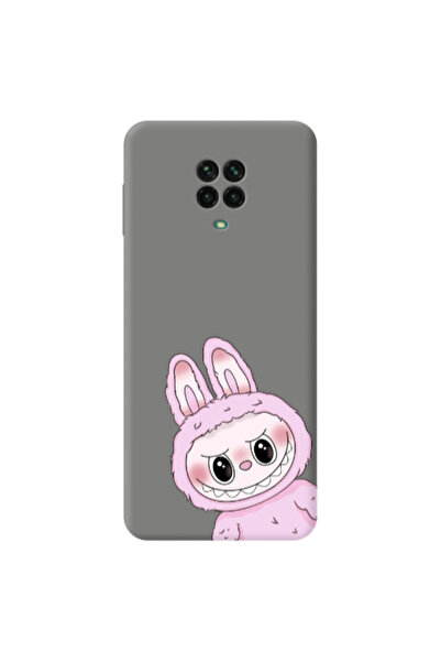 Other Xiaomi Redmi Note 9 Pro Labubu 6 Grey Colored Silicone TPU Θήκη