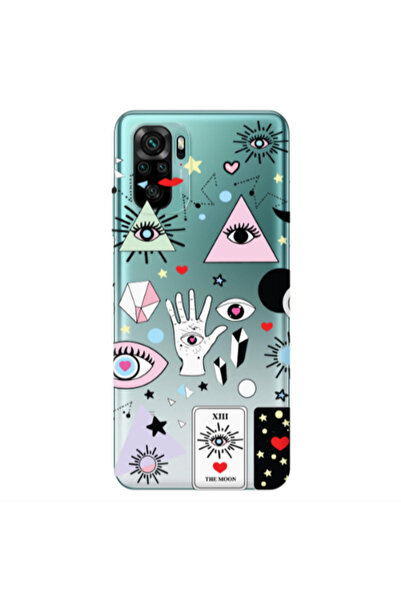 Other Xiaomi Redmi Note 10S Pyramid eyes Transparent Silicone TPU Θήκη