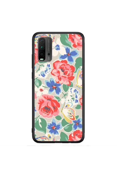 Other Xiaomi Redmi 9T Lady roses Black Glossy Θήκη
