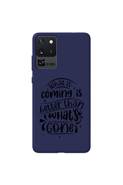 Other Samsung S20 Ultra What is coming Dark blue Colored Silicone TPU Θήκη