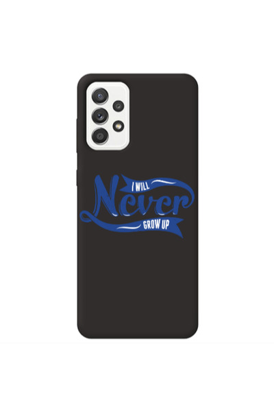 Other Samsung A13 4G I Will Never Grow Up Black Colored Silicone TPU Θήκη