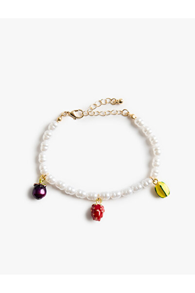 Koton Fruit Figured Bead Detailed Bracelet