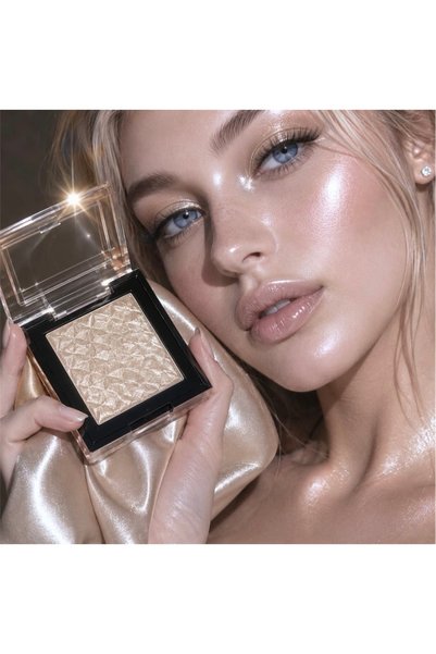 max elegance Pearlescent Highlighter with a Luxurious Glow, Giving Your Skin a Stunning, Eye-Catching Radiance with a Soft Formula That Illuminates Your Face for a Luminous, All-Day Glow. It Fits Easily.