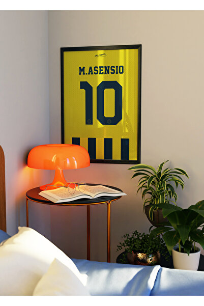 Base Concept M.Asensio 10 Yeni Çubuklu Poster Tablo (Çerçeveli)