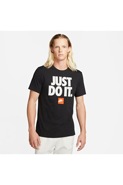 Nike M NSW TEE FRAN JDI VERBIAGE DZ2989-010 Μαύρο L