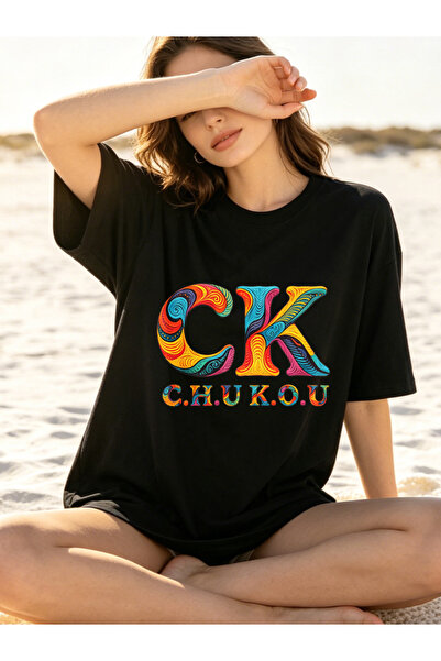 Fleck قمصان بتصميم ملون وغريب للرجال من CK C H U K O U قمصان مخصصة
