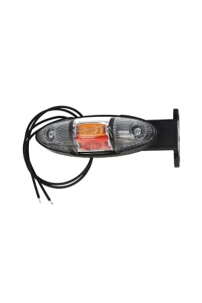 WAS Lampa Gabarit Stanga Alb/Portocaliu/Rosu Led 12/24v (cu Balama