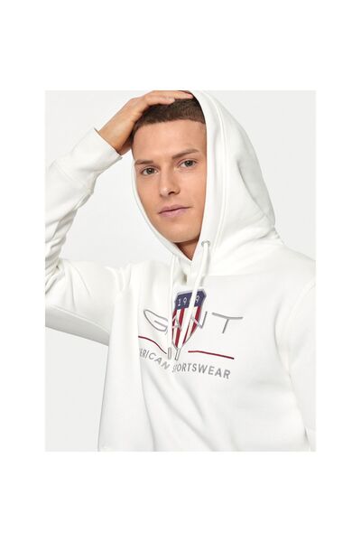 Gant Bluză bărbătească 2047082 Crem