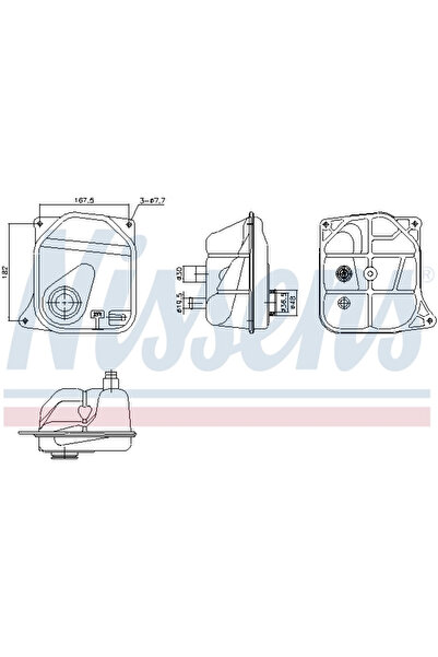 Nissens Vas de Expansiune Racire AUDI 100 C4/A6 C4