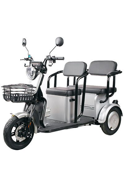 TRITON Tricicletă cu două locuri - 1000W / 60V / 20AH / Gri