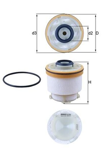 KNECHT Filtru Combustibil Fiat Fullback Mitsubishi L200 L200 / Triton Pajero ...