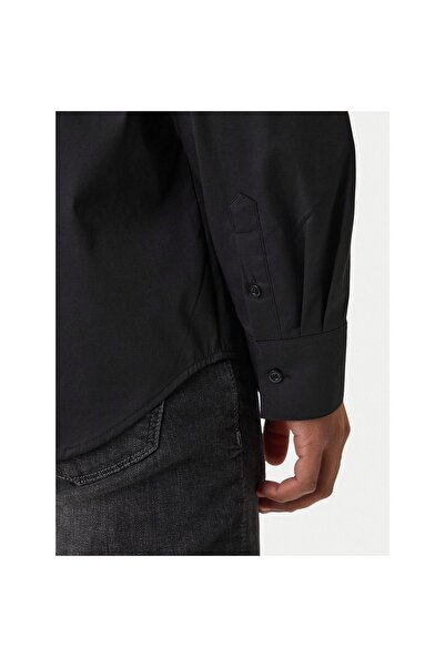 Karl Lagerfeld Cămașă bărbătească 605912-561600 Negru