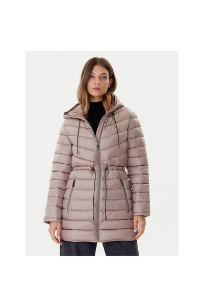 Dkny Geacă de iarnă pentru femei DLEMPV38 Bej