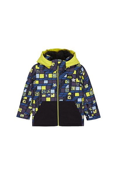 Quiksilver Geacă de schi pentru băieți EQKTJ03026-YEG1 Multicoloră