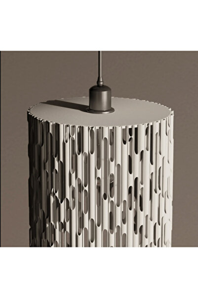 3D Abajur Modern pentru Pendul E27 – Design Geometric, Printare